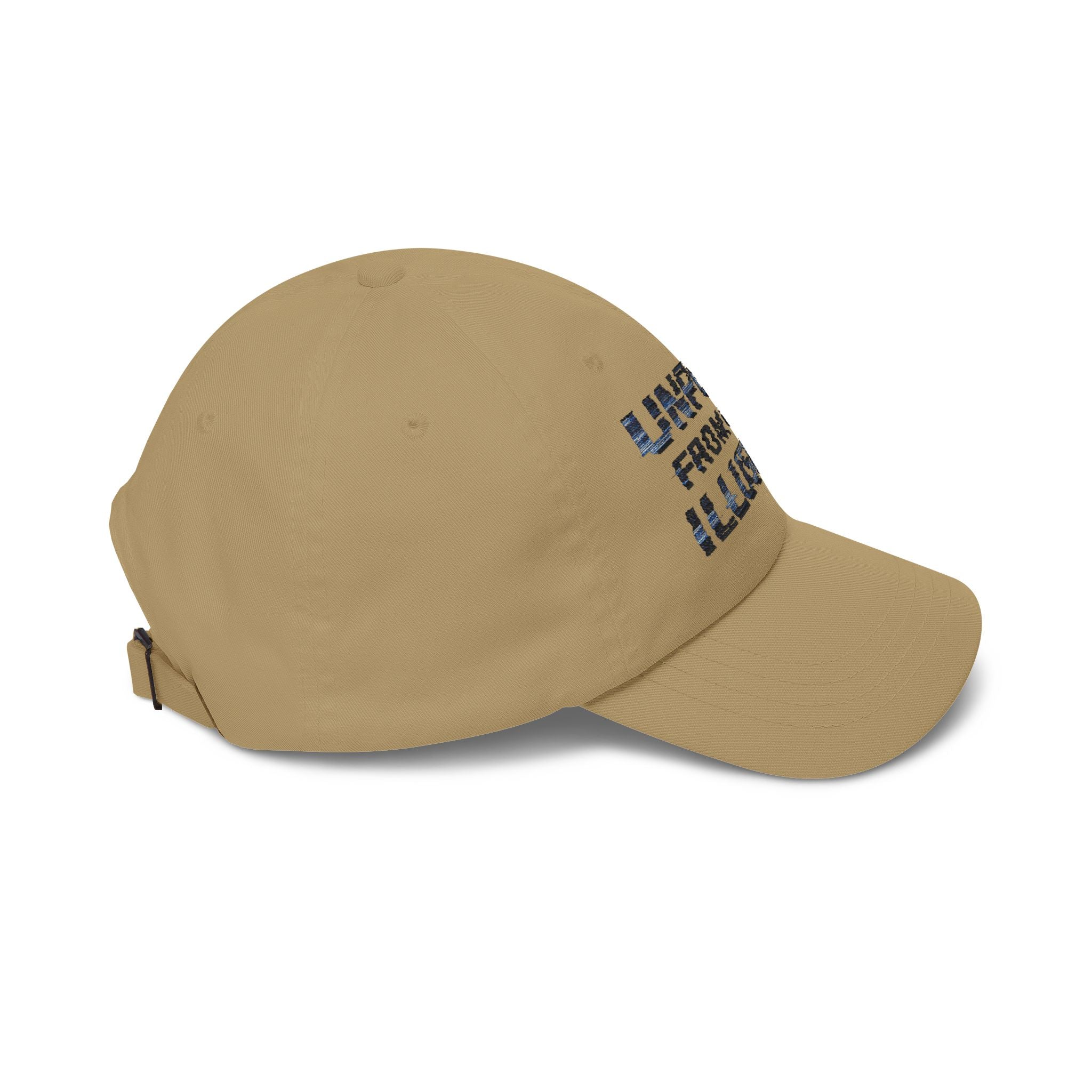 Unplug From The Illusion Dad Cap - Classic White Embroidered Baseball Hat