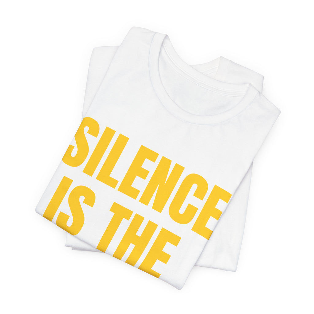 Silence is The System-'Statement Tee'.