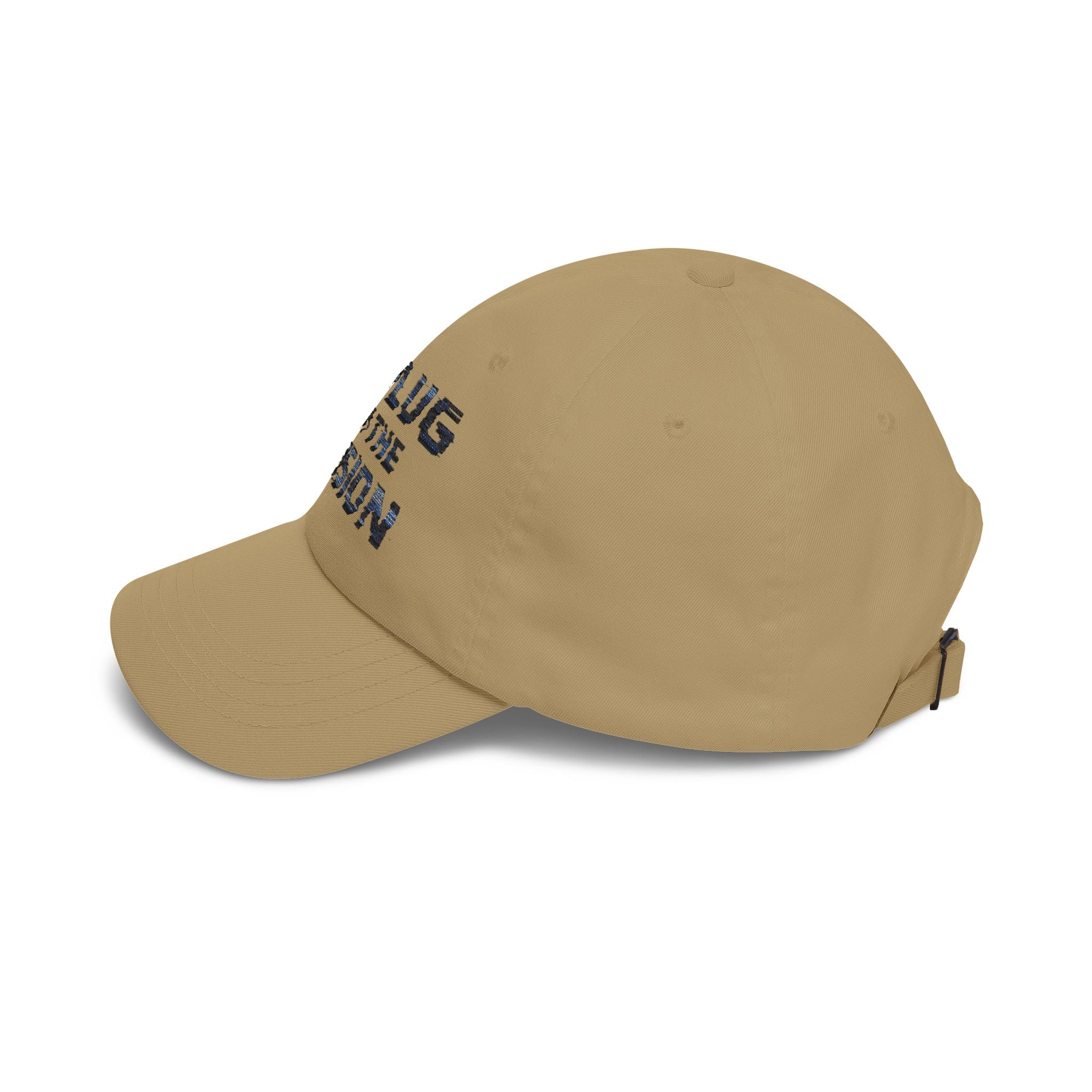 Unplug From The Illusion Dad Cap - Classic White Embroidered Baseball Hat