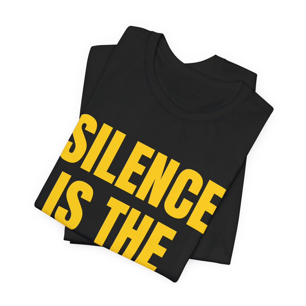 Silence is The System-'Statement Tee'.